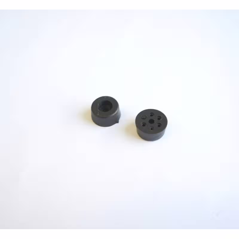 Гумено краче, пета за тонколона, Ф16x10mm, Ф4mm