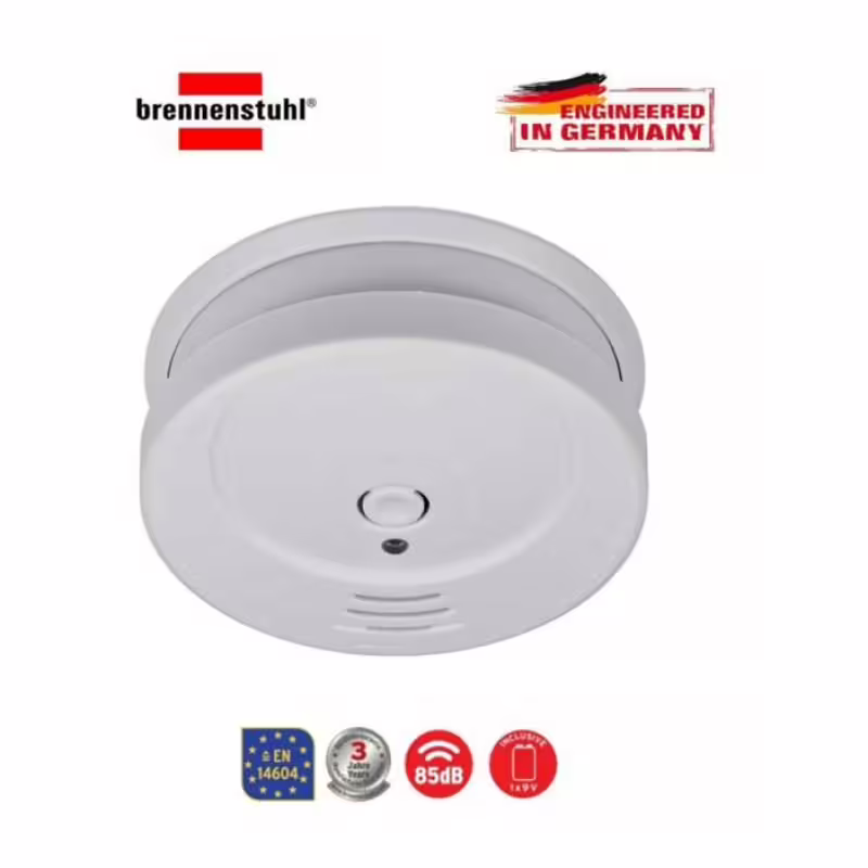 Сензор за дим RMC9010, детектор, звукова сигнализация, 9VDC