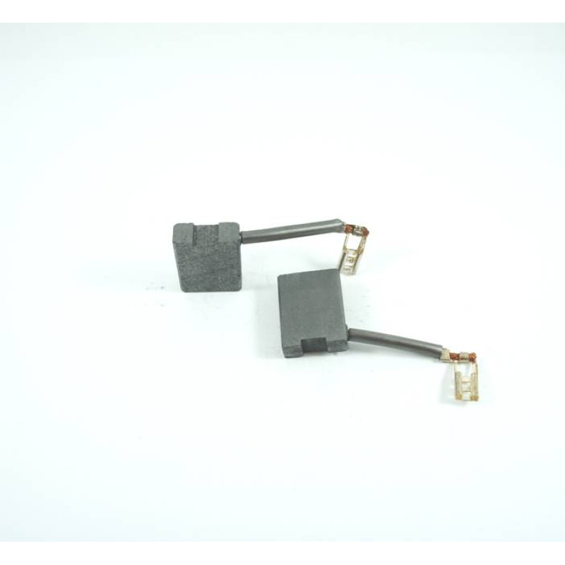 Въглено-графитна четка с канал и извод с накрайник каб.обувка 6,3x16x22mm