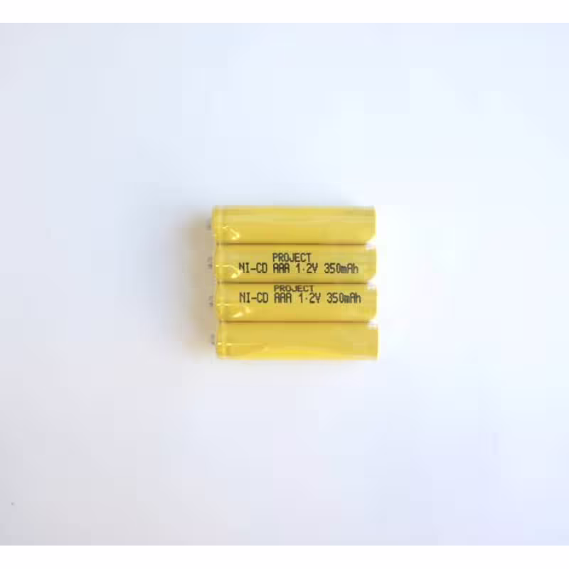 Акумулаторна батерия PROJECT 1,2V 350mAh AAA (R03) Ni-Cd