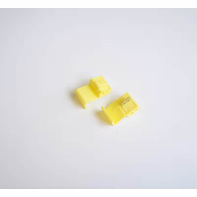 Бърза връзка жълта за кабели от 4mm2 до 6mm2