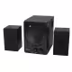 Компютърни тонколонки THS-C255 с буфер и регулиране на баса черни 1x8W+2x2W