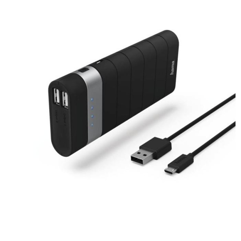 Power bank Eco Power 10, преносима акумулаторна батерия, 2xUSB, 10000mAh