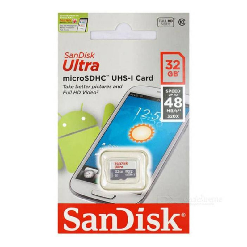 MicroSDHC UHS-1, карта памет SP, клас 10, адаптер, 32GB