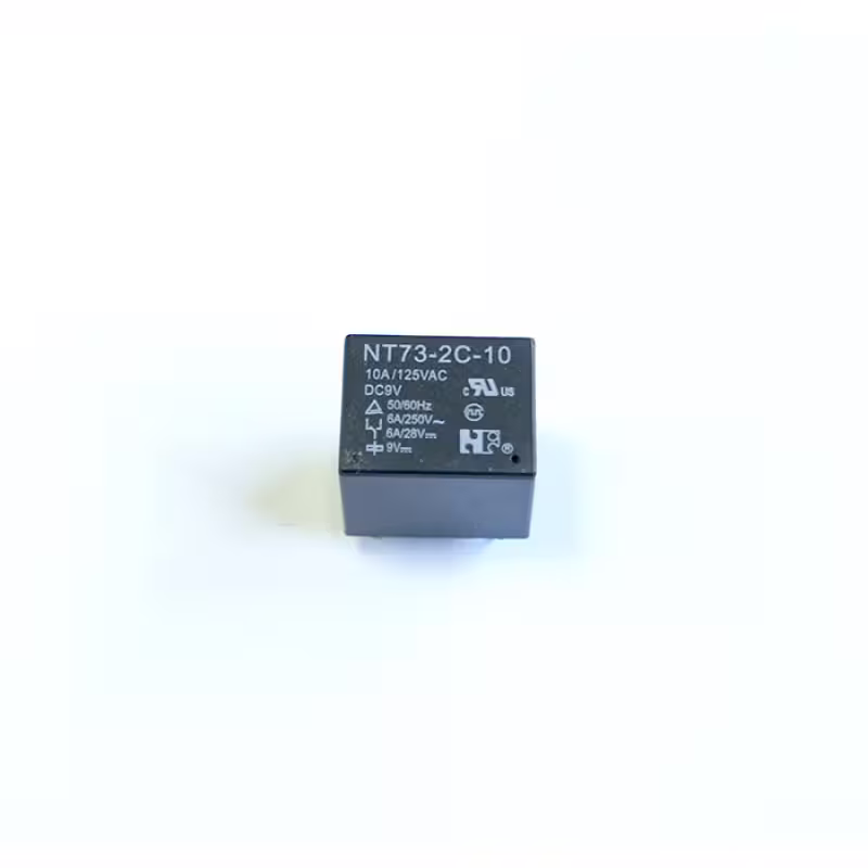Реле NT73-2C-10 9VDC 10A 2 контактни групи 125V
