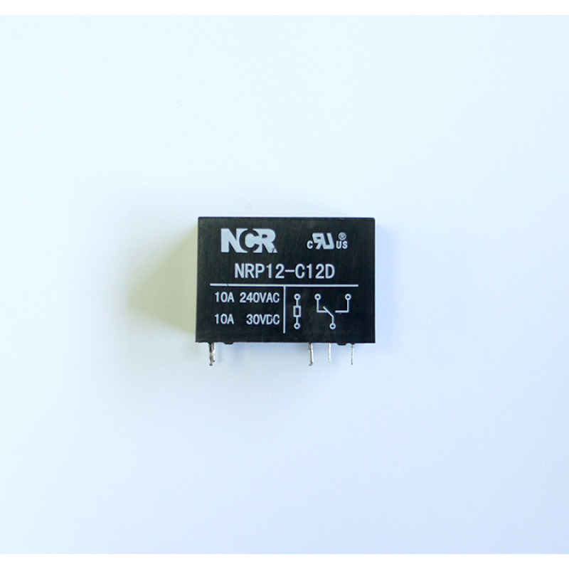 Реле NRP12-C12D 12VDC 10A 1 контактна група 240V