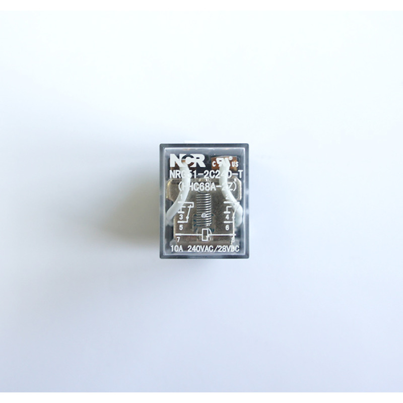 Реле NNC68A-2Z24D 24VDC 10A 2 контактни групи 240V