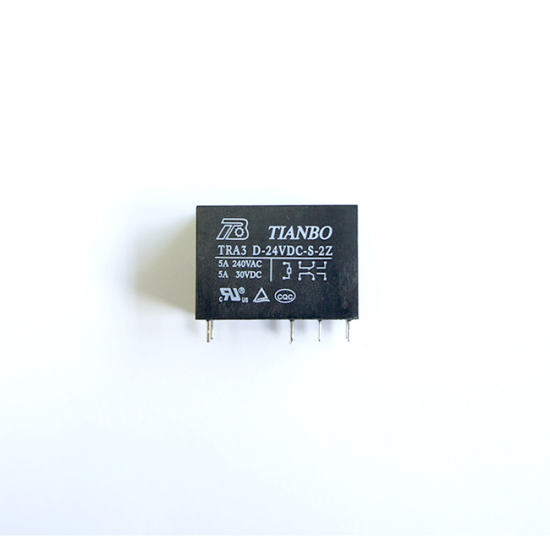 Реле NRP13-C24D 24VDC 5A 2 контактни групи 240V