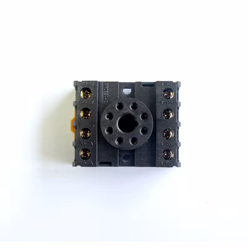 Цокъл за реле R15-3PDT, DIN шина 8pin