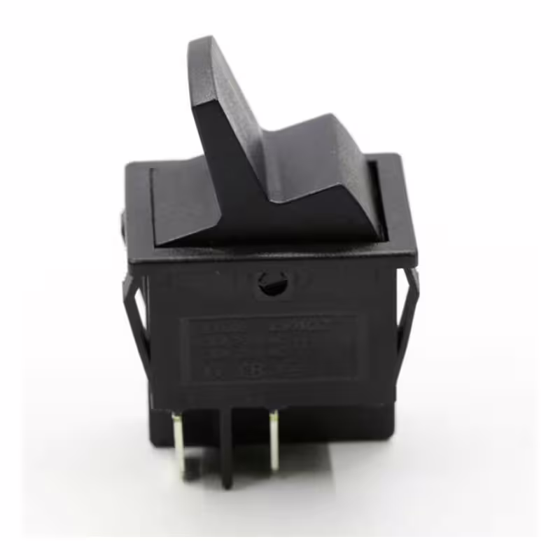 Ключ RS606 за бойлер/CO2, 4pin, 2 положения, черен, 250V, 20A, 28x22mm