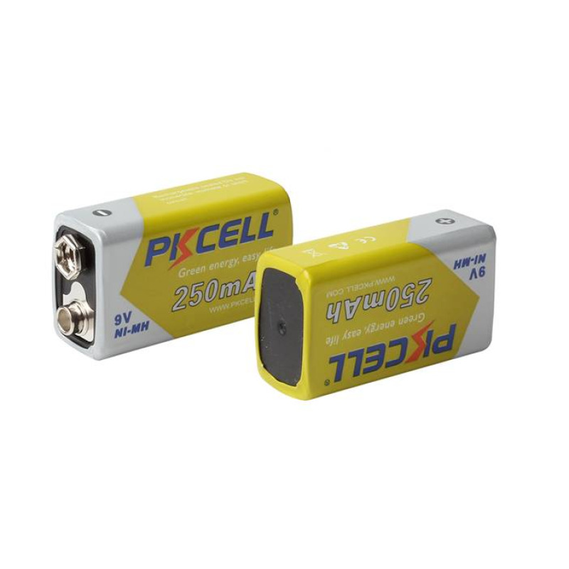 Акумулаторна батерия PKCELL 9V 250mAh Ni-MH