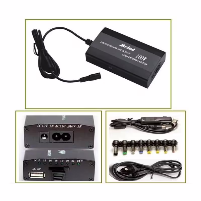 Универсално захранване за лаптоп, за автомобил, комбинирано, от 12VDC до 24VDC, 150W