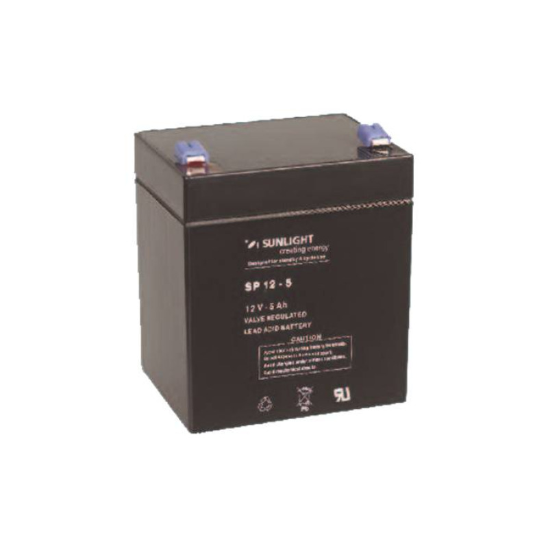 Акумулаторна оловна батерия SUNLIGHT 12V 5AH 90х70х101mm
