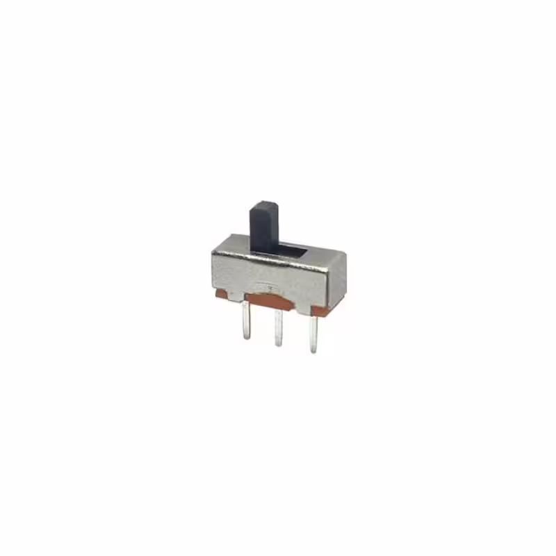 Малък ключ 6pin плъзгащ 9x3,5x5,5mm с 2 положения задържащ 50V 0,5A H=2mm