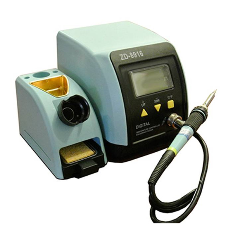 Поялна станция ZD-8916, поялник, регулатор, до 480°C, 220VAC, 60W