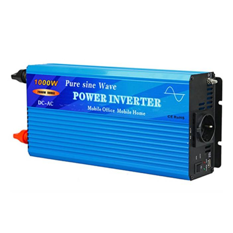 Инвертор синусоидален TY-1000-S 24VDC/220VAC 1000W
