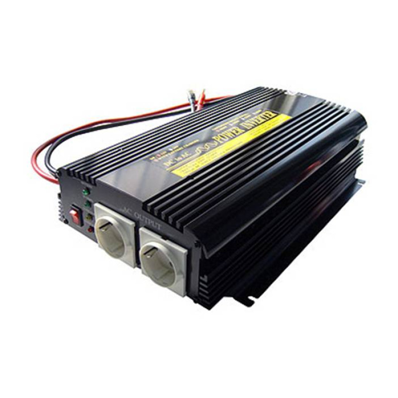 Инвертор синусоидален с функция заряд A601 24VDC/220VAC 1000W
