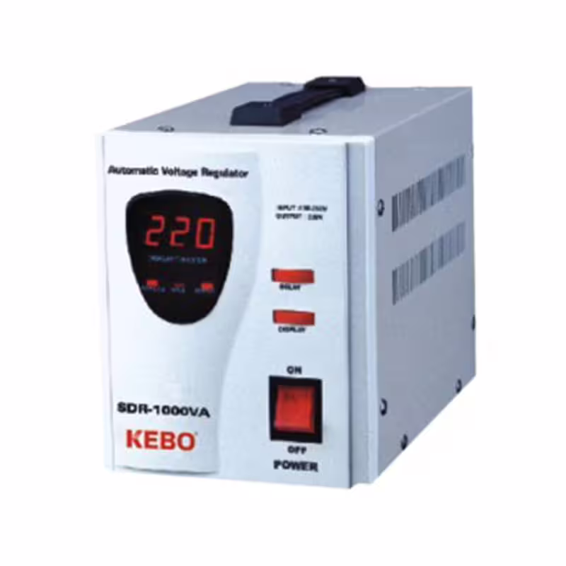 Стабилизатор на напрежение SDR-500, релета, от 140VAC до 260VAC, 220VAC, 500VA