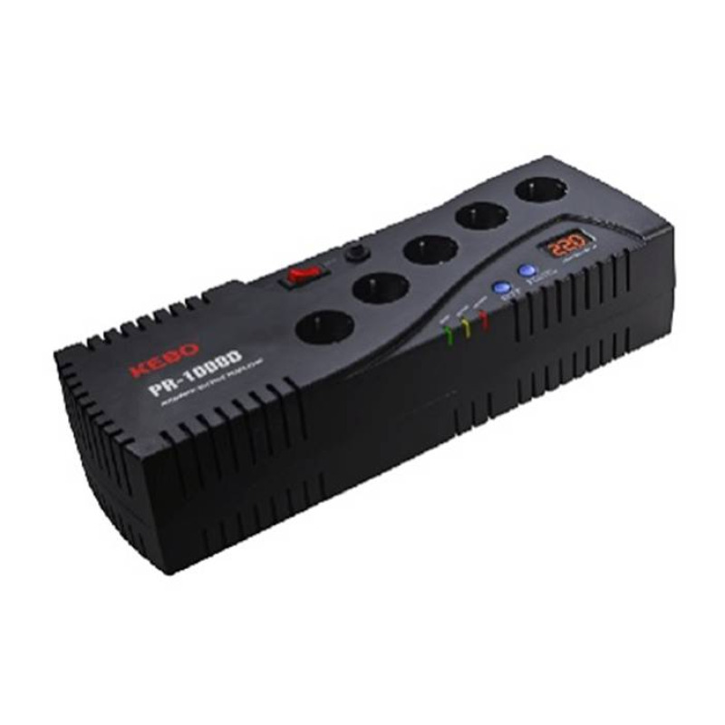 Стабилизатор на напрежение с релета PR-1000D 140VAC/260VAC 220VAC 1000VA
