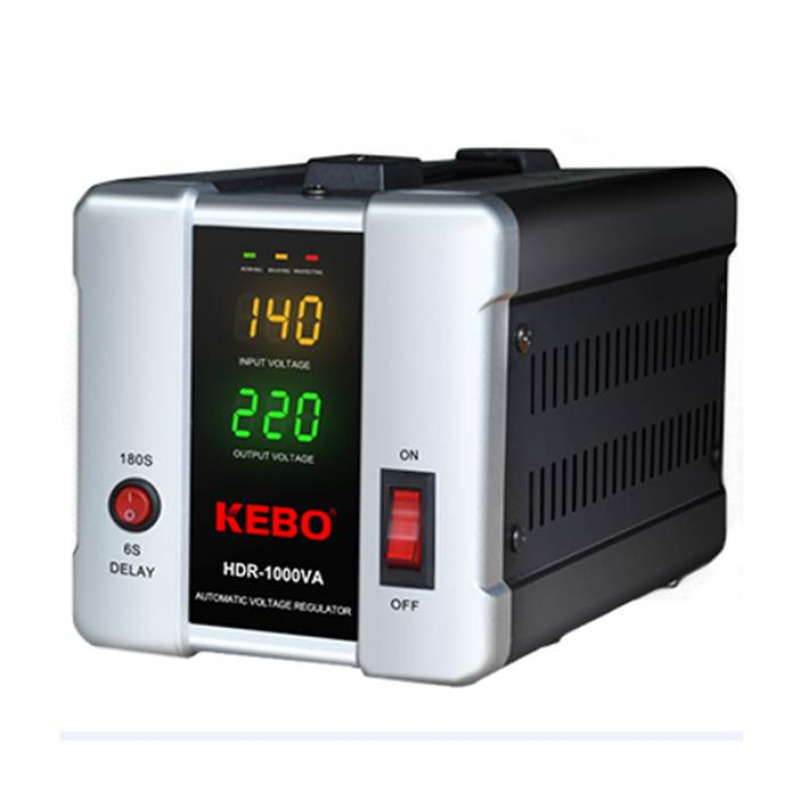 Стабилизатор на напрежение с релета HDR-1000 140VAC/260VAC 220VAC 1000VA