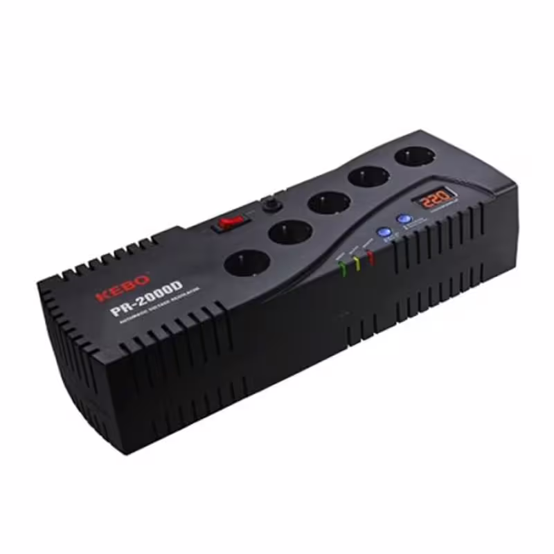 Стабилизатор на напрежение с релета PR-2000D 140VAC/260VAC 220VAC 2000VA