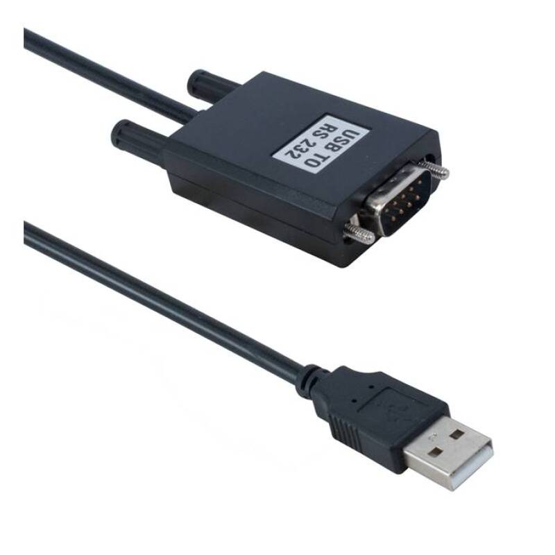 Кабел с конвертор RS232 9pin(м)/USB-A 2.0(м) 1m