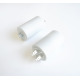 Работен кондензатор MKP, 450VAC, 15uF, 4 кабелни обувки, Ф35x75mm