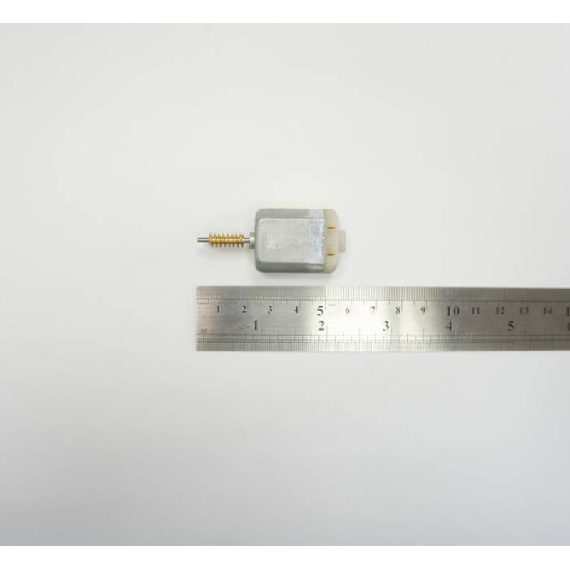 Електрическо моторче плоско с предавка червяк FC-280SB 12VDC Ф24x55mm