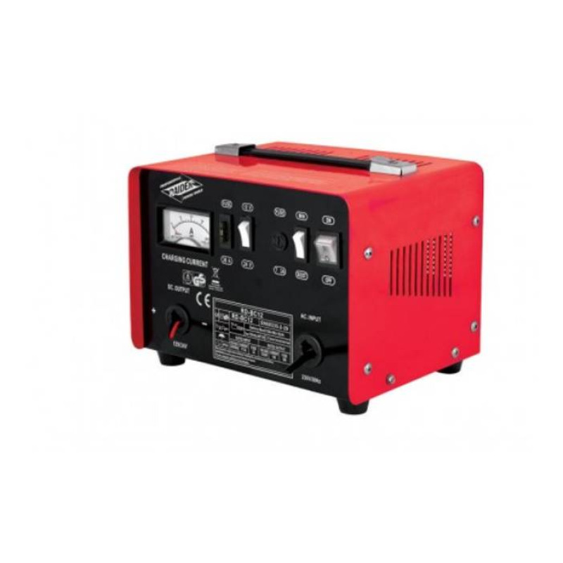 Мрежово комбинирано зарядно RD-BC12 за оловни акумулатори с кабели 12V/24V 92-210Ah