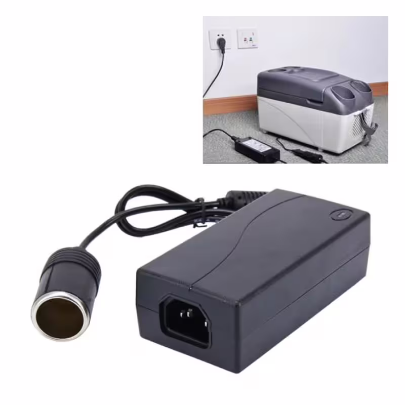 Мрежов адаптер за хладилна чанта, стабилизиран, букса автомобилна запалка(ж), 12VDC, 15A, 180W