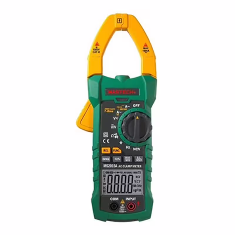 Амперклещи със зумер MS2015A VAC/VDC | AAC | OHM | F | Hz | NCV