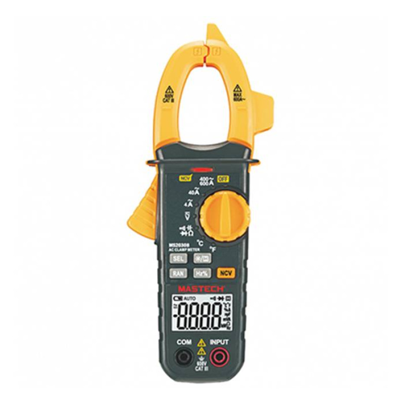 Амперклещи със зумер MS2030B VAC/VDC | AAC | OHM | F | °C | Hz | NCV