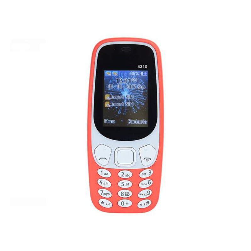Мобилен телефон 3310 RAM/ROM 35MB с 2 сим карти