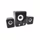 Компютърни тонколонки FT-202 с буфер черни 1x5W+2x3W