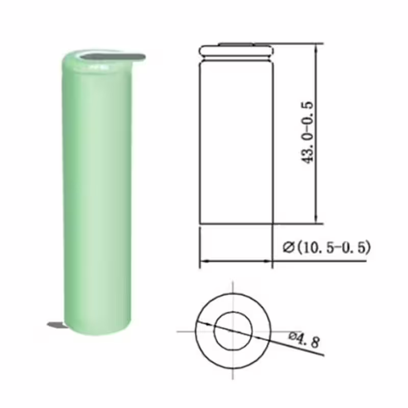 Акумулаторна батерия PROJECT с пластини 1,2V 800mAh AAA (R03) Ni-MH