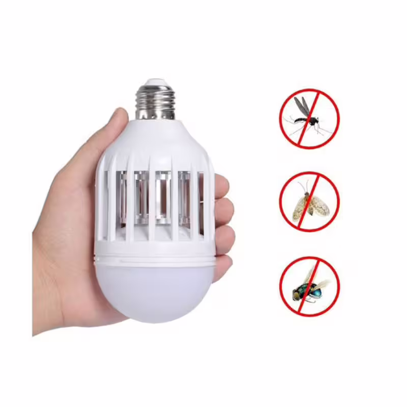 Лампа LED за насекоми/мухи/комари с цокъл E27 220V 9W 3500K