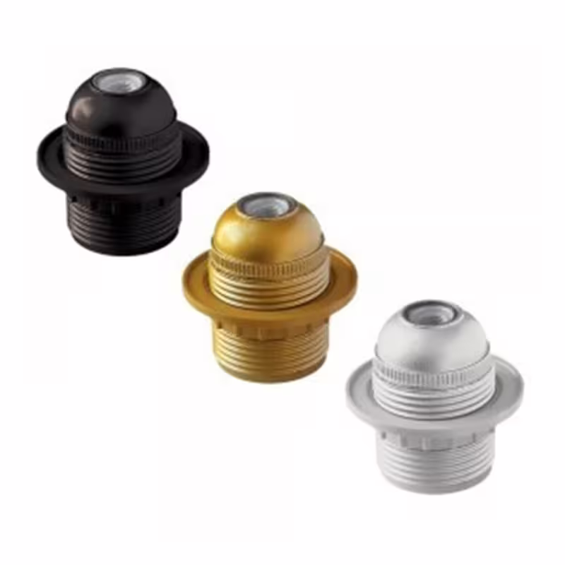 Фасунга висяща ринг за абажур бакелитова с цокъл E27