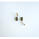 Въглено-графитна четка с пружина с накрайник профил 6x10x13mm