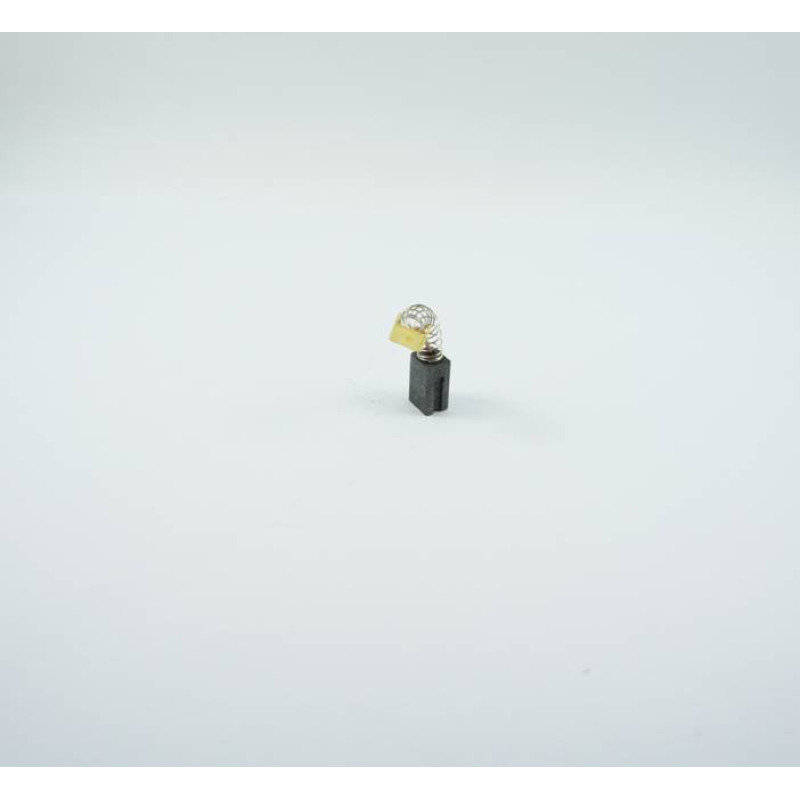 Въглено-графитна четка с канал и пружина с накрайник профил 6,3x8,5x12mm