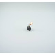 Въглено-графитна четка с канал и пружина с накрайник профил 6x10x13mm