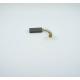 Въглено-графитна четка с пружина и накрайник профил 5x10x28mm