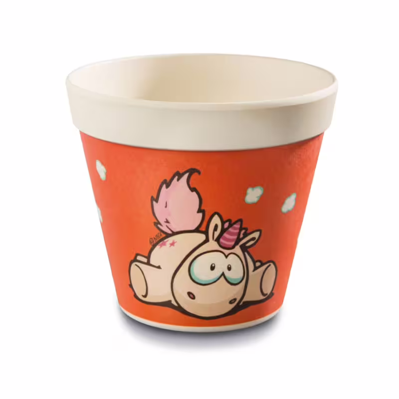 Бамбукови саксии (комплект 4 бр.) - Еднорогът Theodor