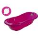 Бебешка вана за къпане с тапа Hello Kitty розова