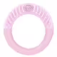 Бебешка чесалка Twistshake - кръгла розова