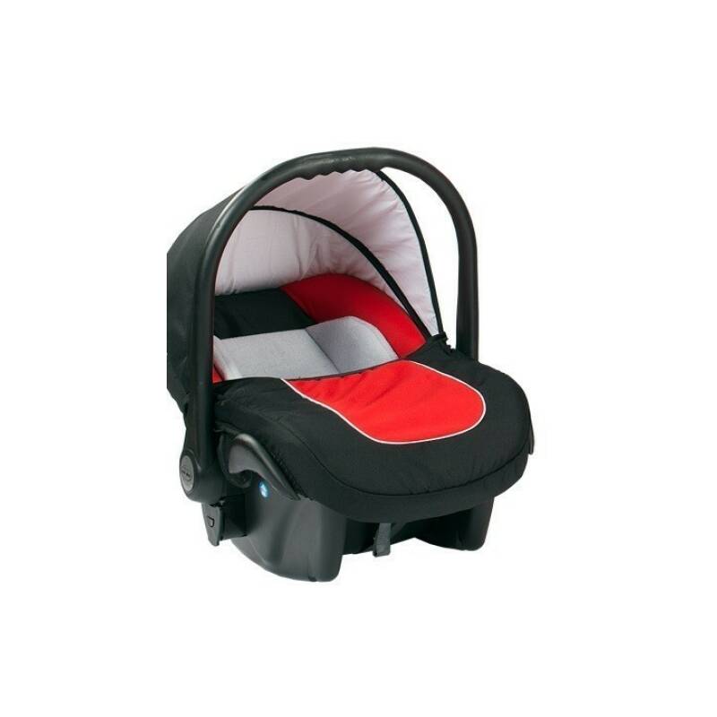 Бебешко кошче за кола 3-9 кг, Baby Merc Leo черно и червено