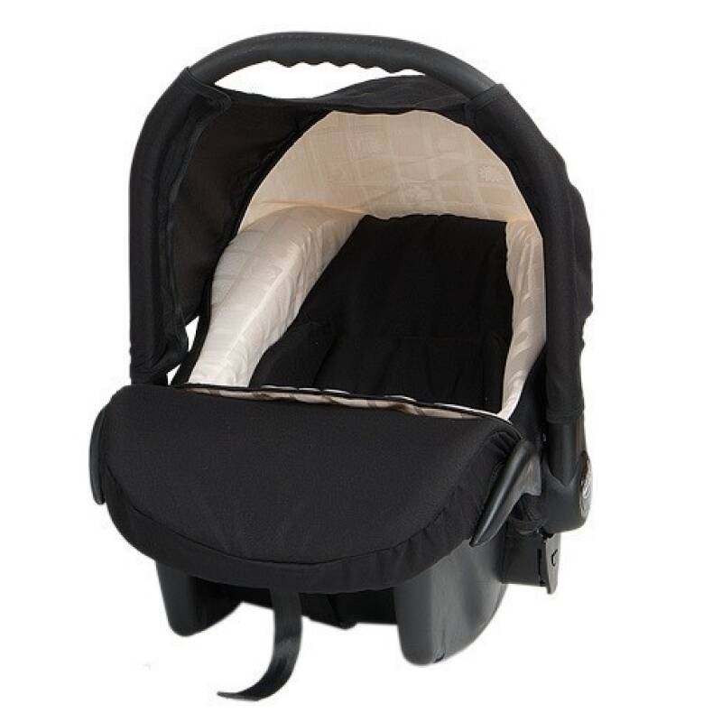 Бебешко кошче за кола Baby Merc Zipy - Черно и бяло