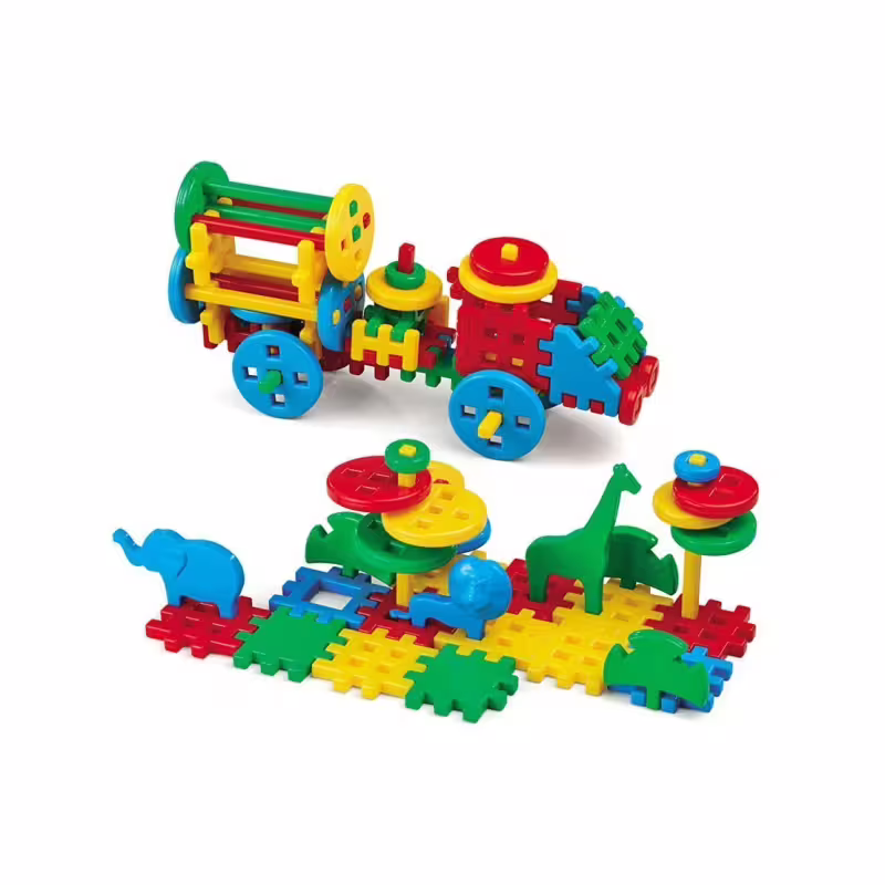 Вафлен конструктор 100 части