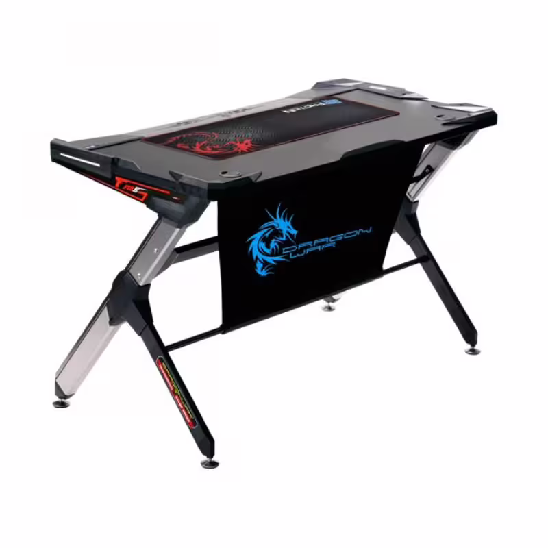 Геймърско бюро GT-004 черно LED