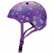 Детска каска за колело и тротинетка, 51-54 см - Лилава
