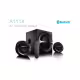Компютърни тонколонки A111X, блутуут 5.0, буфер, ДУ, 1x13W, 2x11W, 220VAC